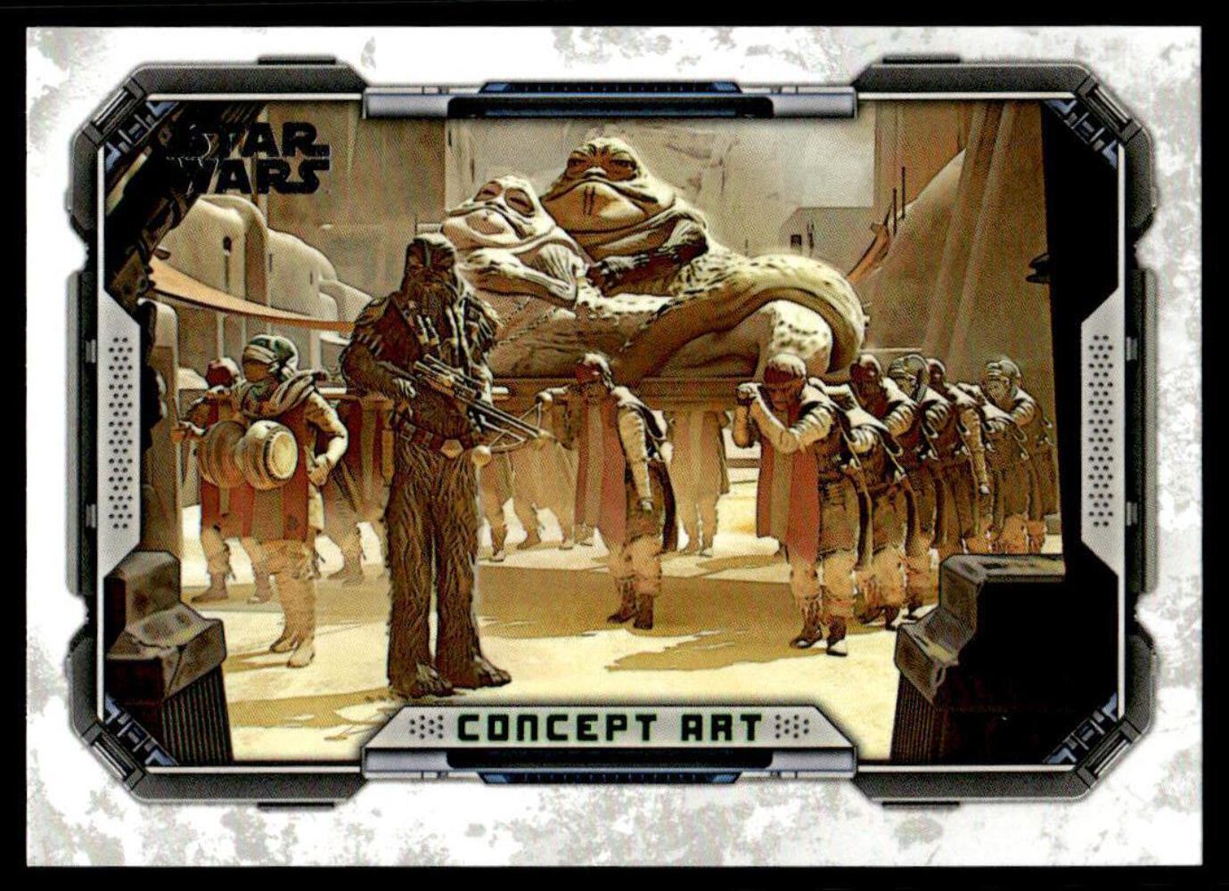 The Twins Arrive on Their Litter 2022 Topps Star Wars Book of Bobba Fett # CA-3 