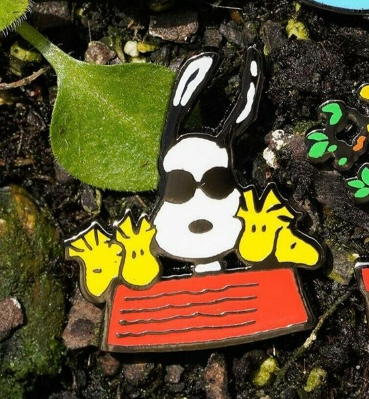 ⚡RARE⚡ PINTRILL x PEANUTS Earth Day Woodstock Snoopy Pin *LIMITED EDITION* 🌏