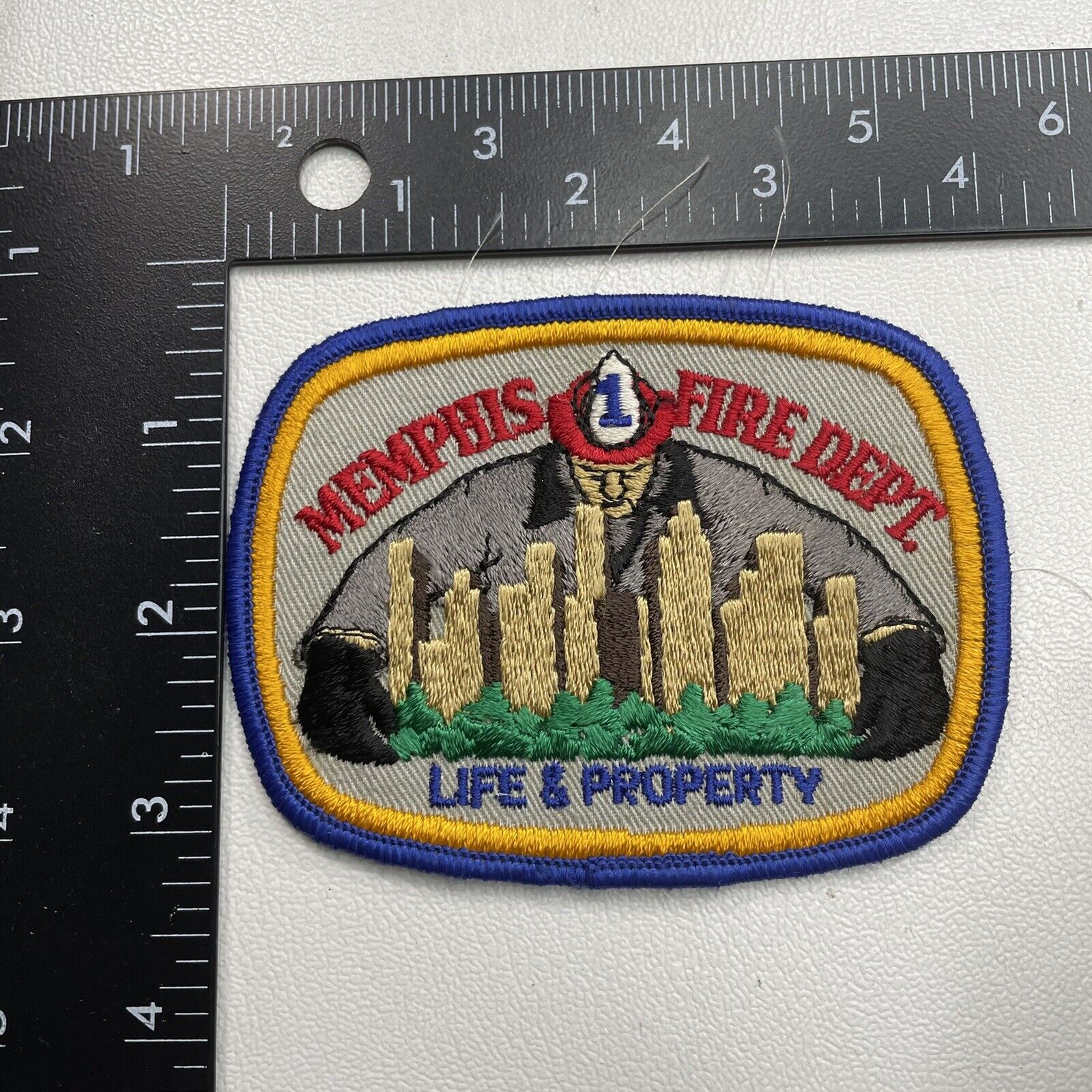 Tennessee MEMPHIS Fire Department Life & Property Patch C29C
