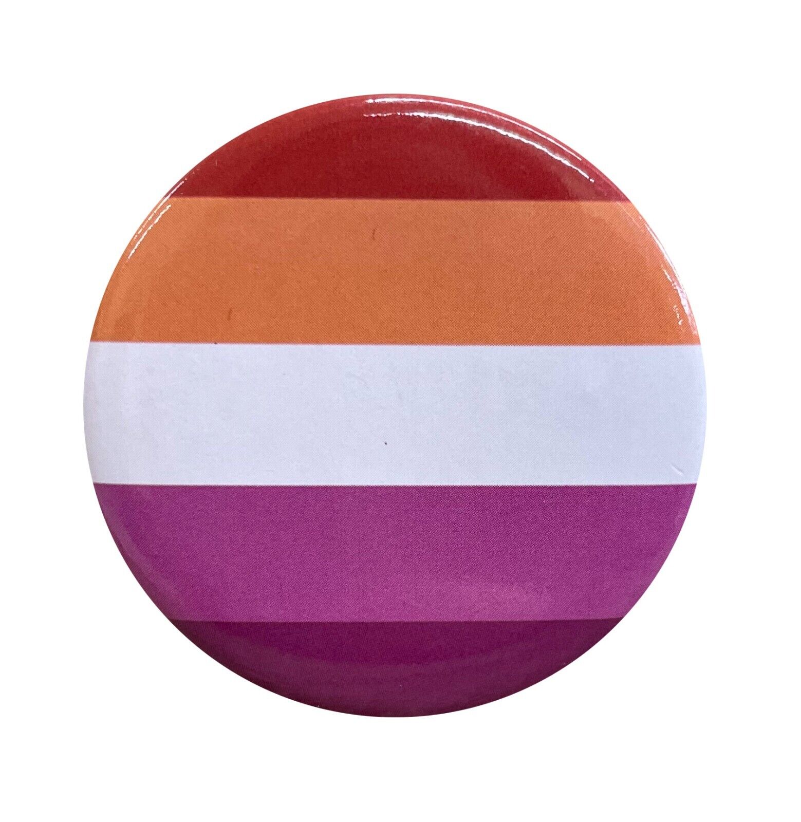 LGBTQ+ Gay Pride Button Badge Large size 45mm ALL SEXUAL ORIENTATIONS