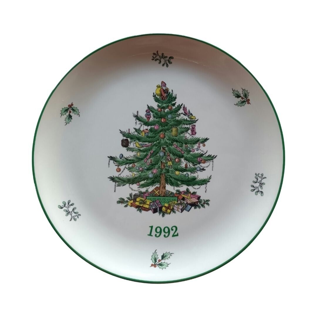 VINTAGE SPODE Collector | Set of 2 (\'91 & \'92) Limited Edition Christmas Plates
