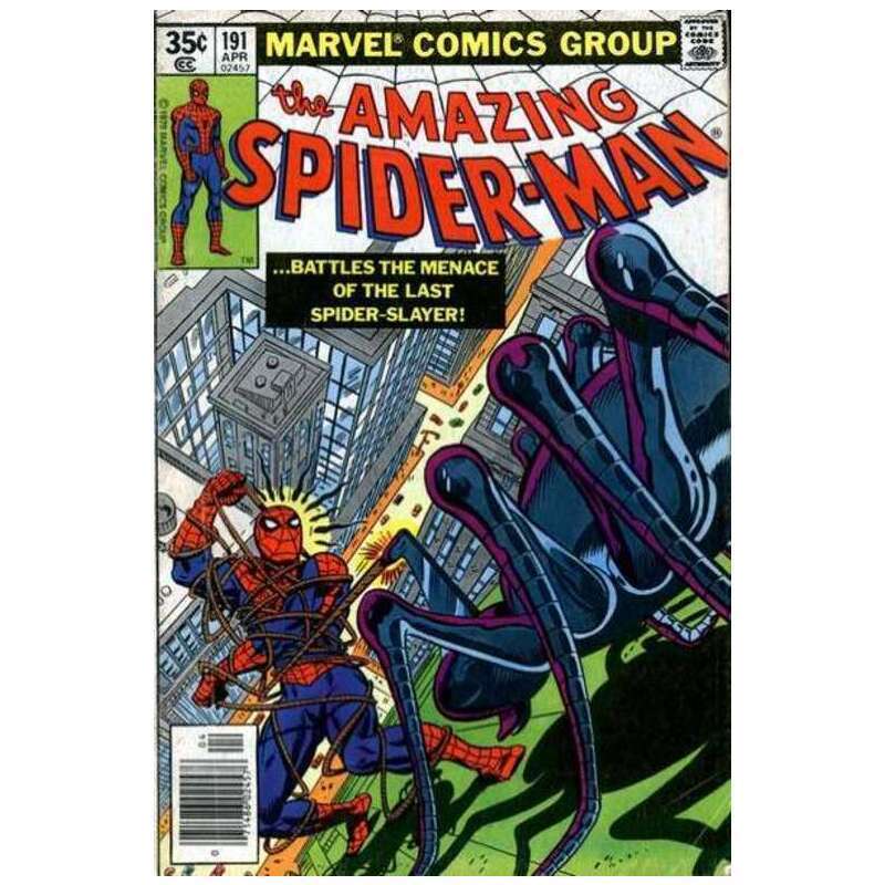 Amazing Spider-Man (1963 series) #191 in Very Fine condition. Marvel comics [p;