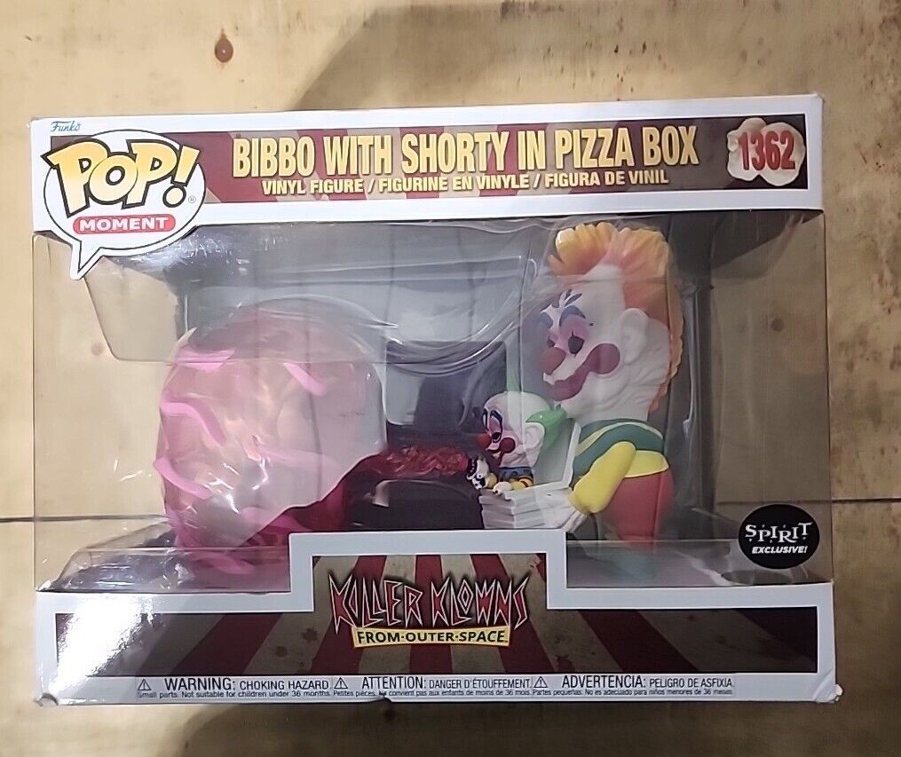 Killer Klowns From Outer Space - Bibbo With Shorty In Pizza Box Funko Pop #1362