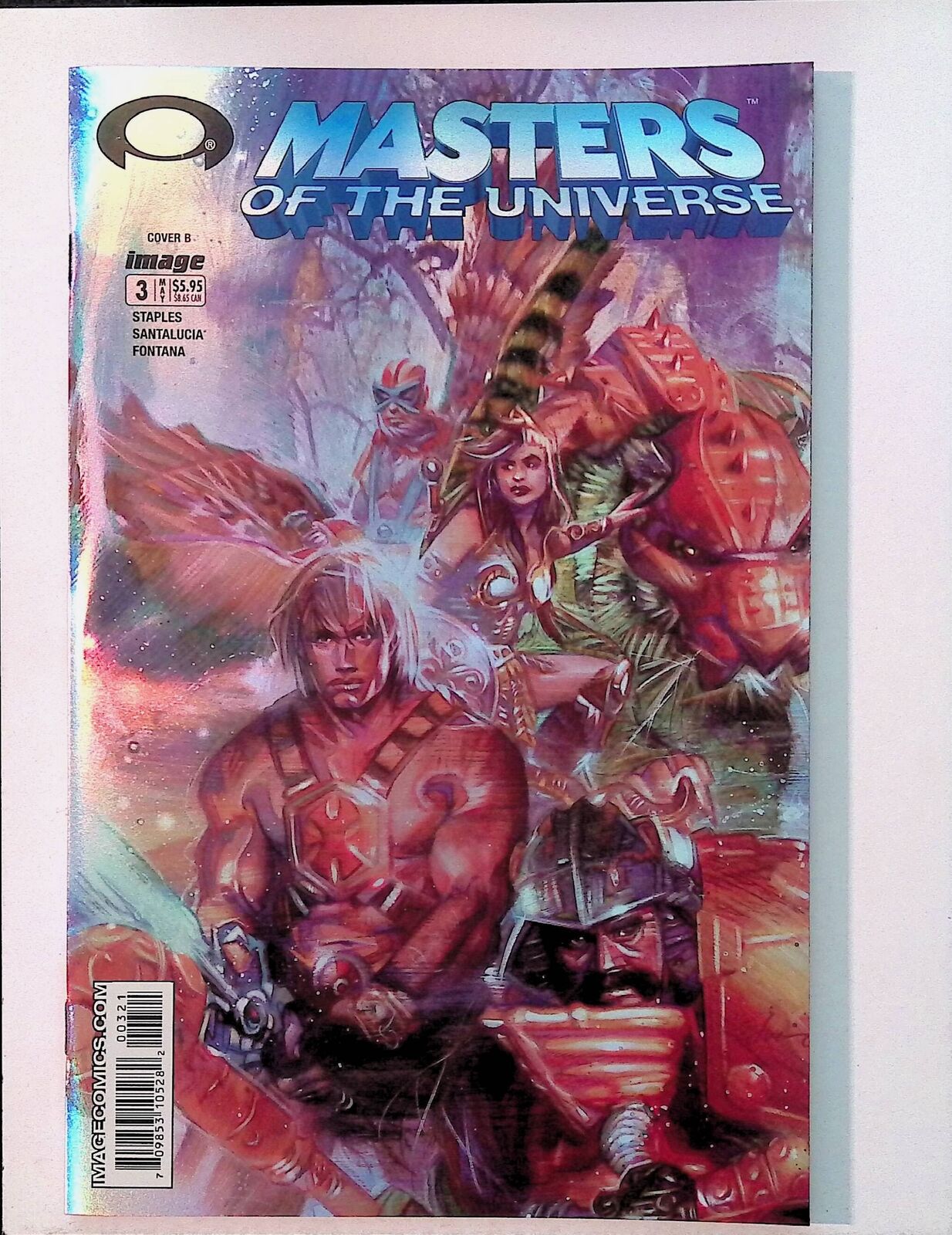 Masters Of The Universe (2003) #3 VF/NM Image Comic Book Holographic Cover B