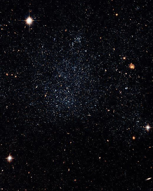 DWARF GALAXY HOLMBERG IX HUBBLE SPACE TELESCOPE 11x14 SILVER HALIDE PHOTO PRINT
