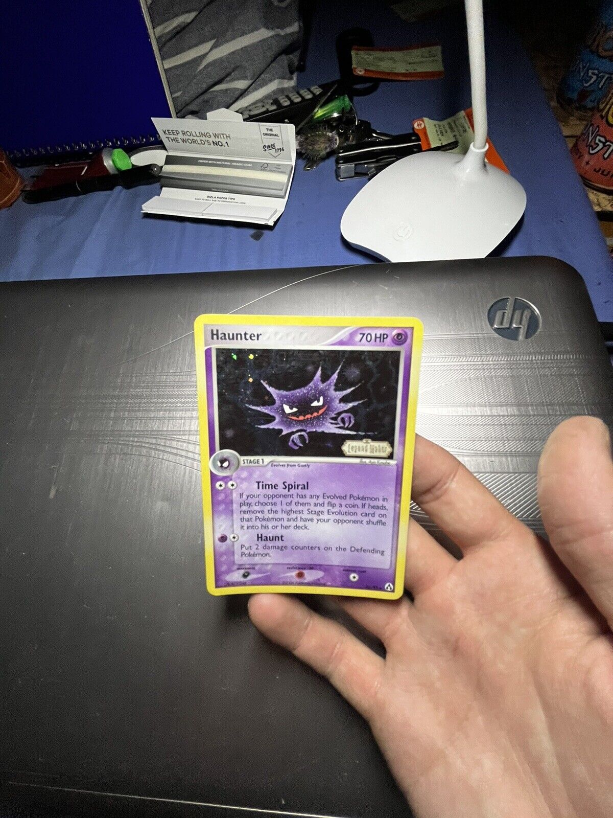Haunter 35/92 Stamped Legend Maker Holo Very Good Condition See Description
