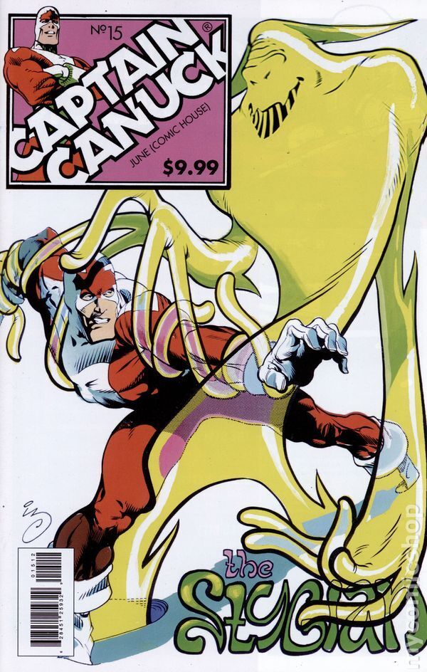 Captain Canuck #15 VF Stock Image