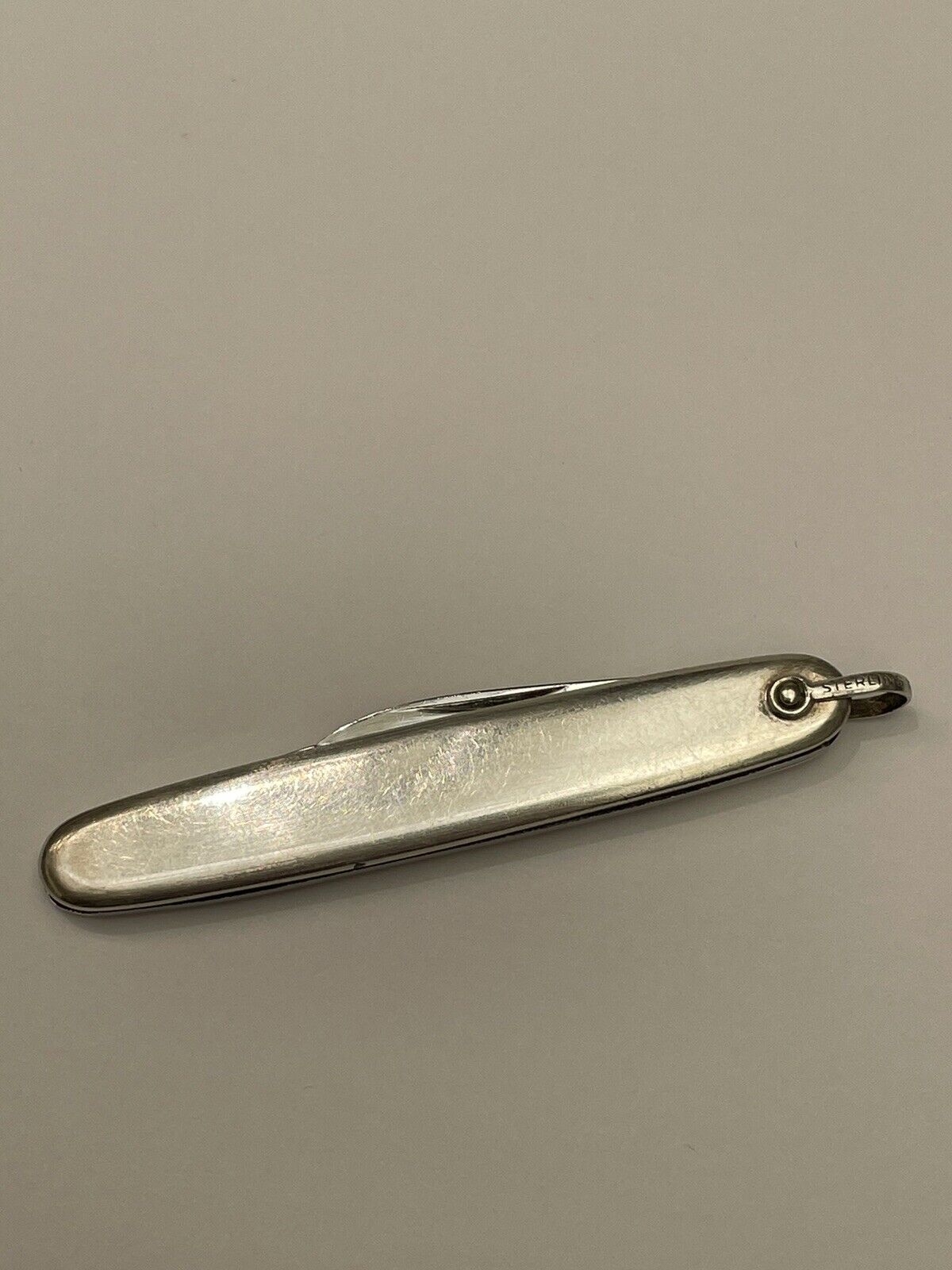 Vintage Tiffany & Co 2 Blade Pocket Knife Solid 925 Sterling Silver