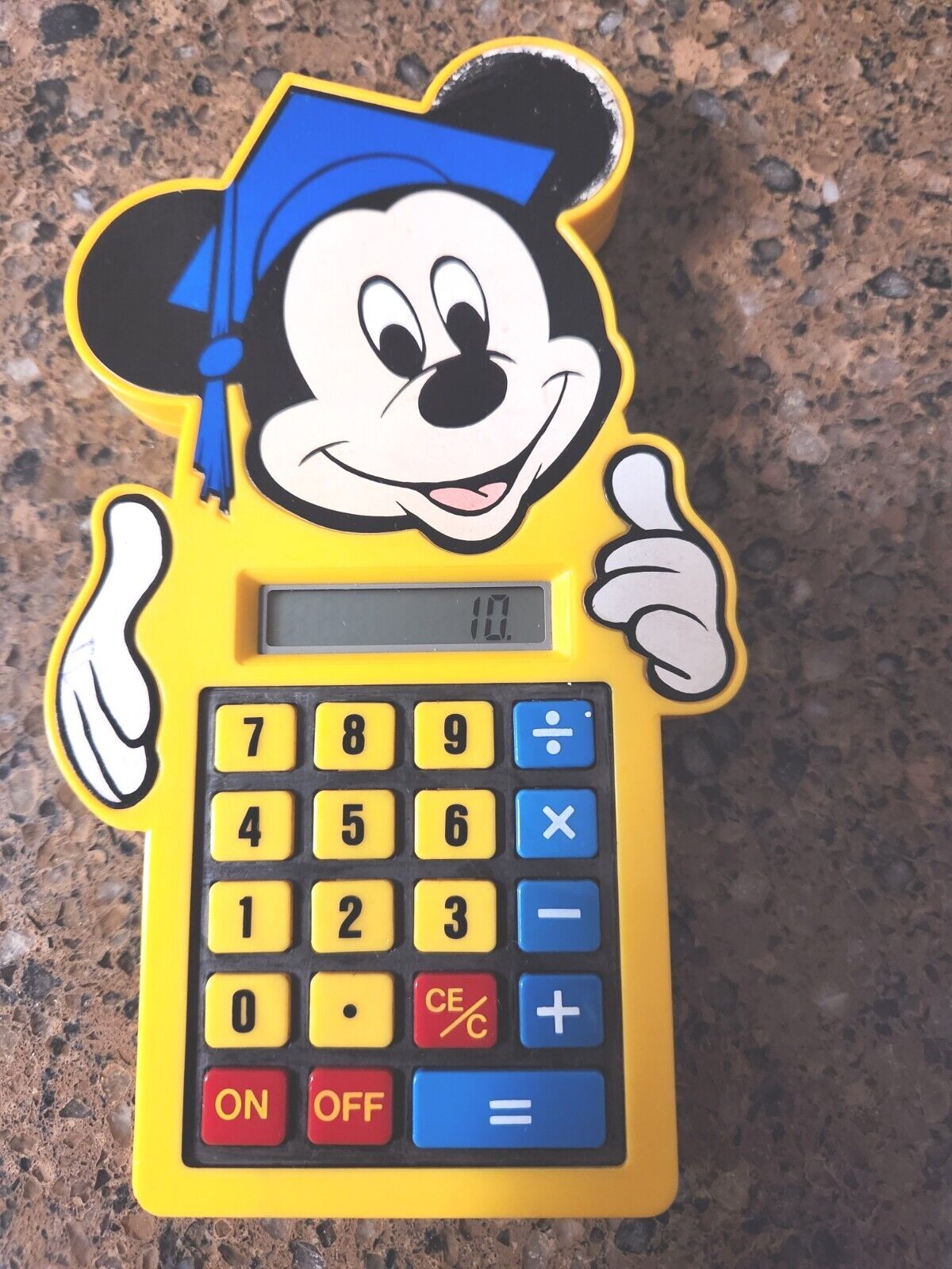 Micky Mouse Vintage Calculator. Works perfect