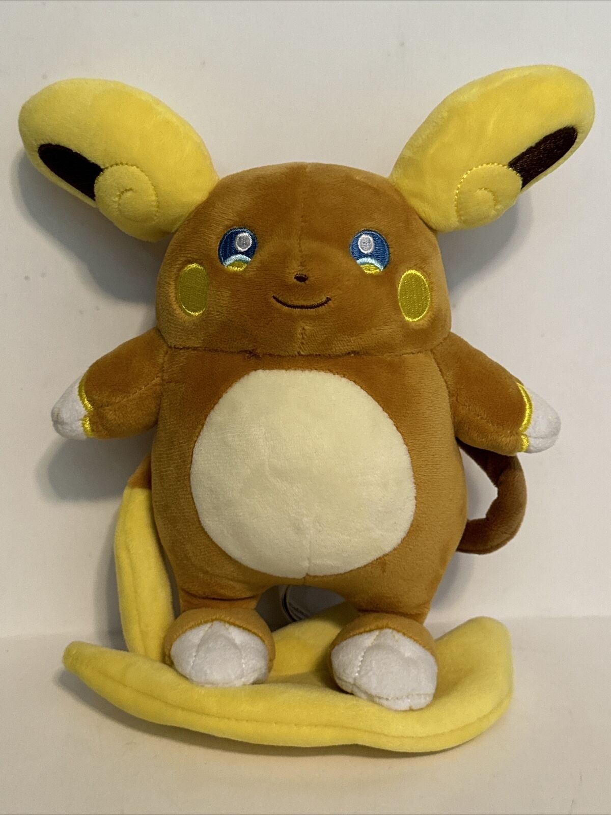 Pokemon Center Alolan Raichu Plush Pikachu Evolution Alola Plushie Toy 9”