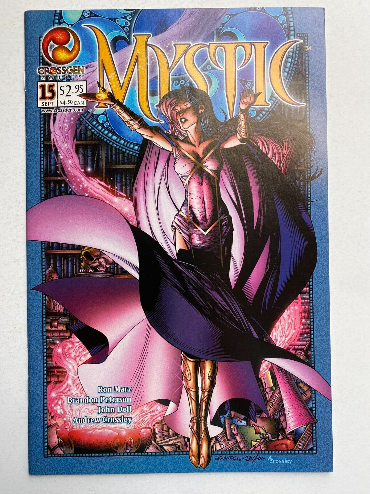 Mystic #15 CrossGen Comics 2001 1st Appearance Harry Potter 
