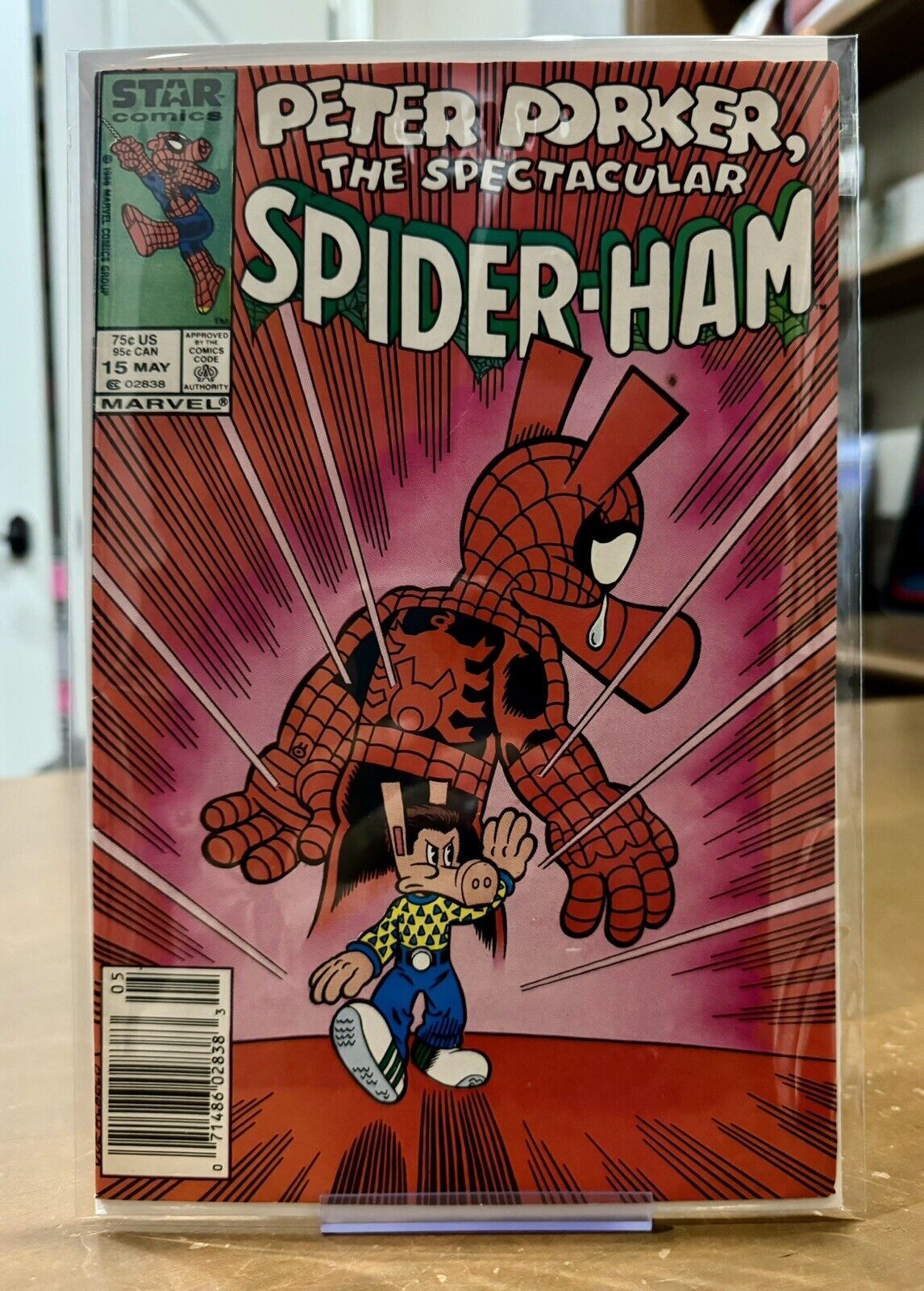 Peter Porker, The Spectacular Spider-Ham #15 (Marvel Star Comics) VF