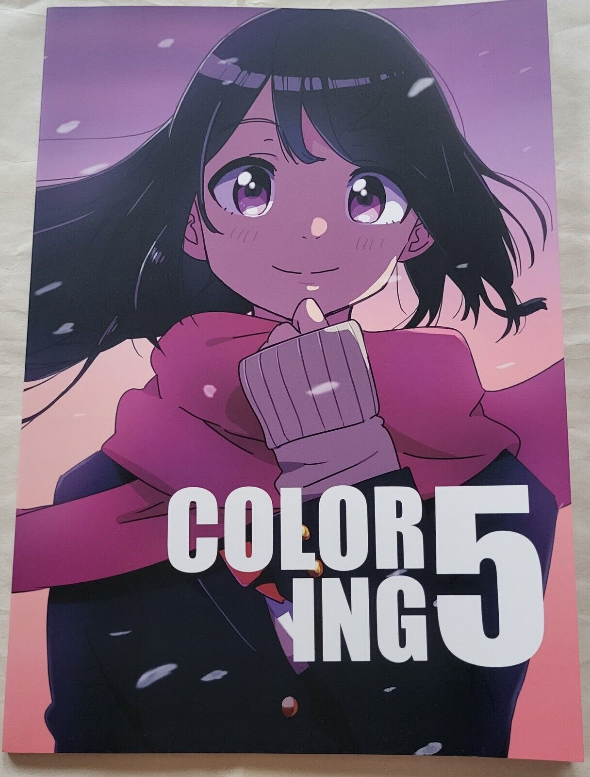 Coloring 5 Toi_et_Moi Original Anime Girl Doujinshi Color Art Book