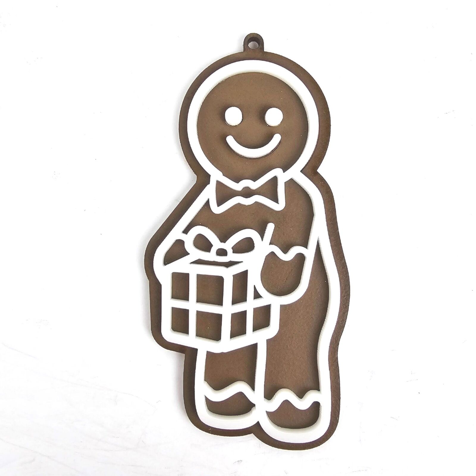 Naughty Gingerbread Cookie Christmas Ornament Adult Sexual Funny D**K In A Box