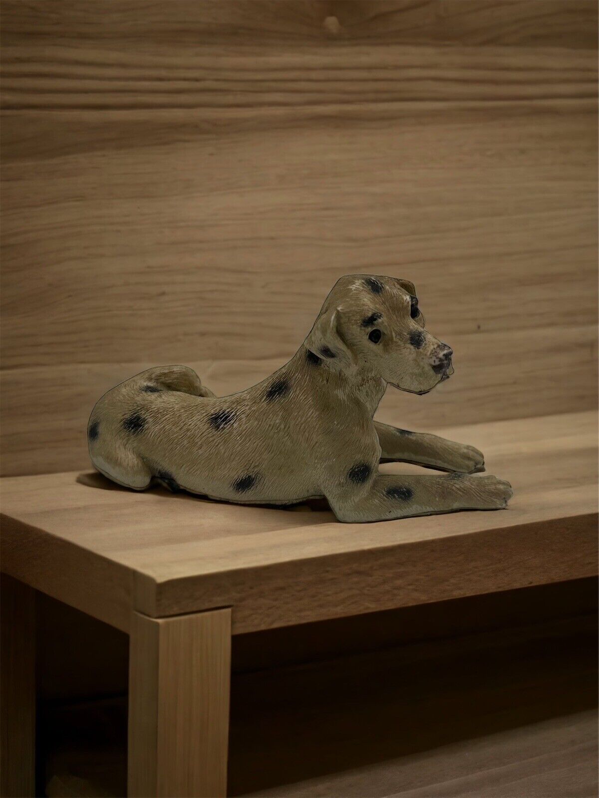 dog statue figurine used Dalmatian