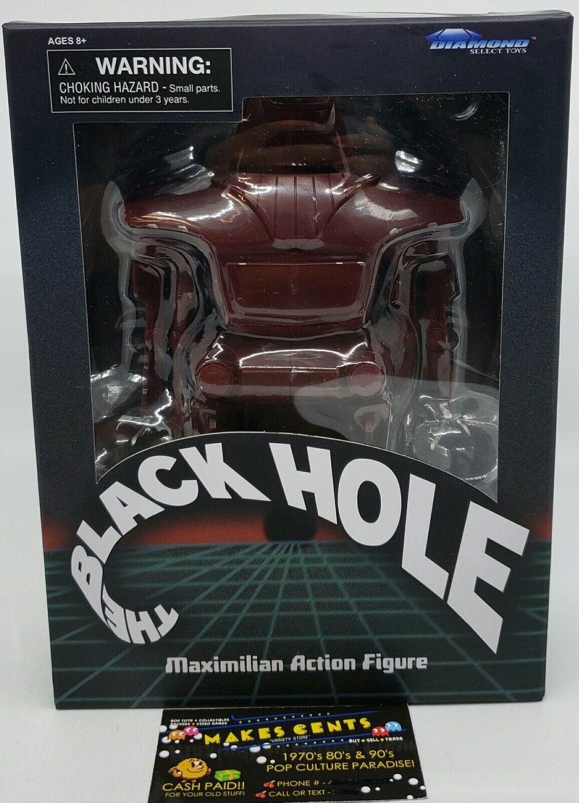 The Black Hole -  Maximilian - Diamond Select Action Figure - Brand New 