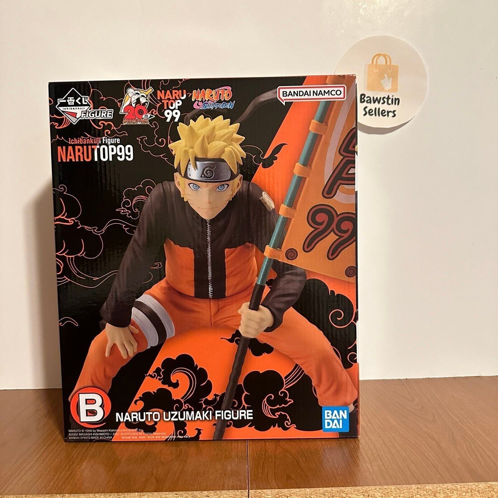 Bandai Ichiban Kuji Narutop99 Naruto Uzumaki Prize B Figure | ENGLISH VERSION