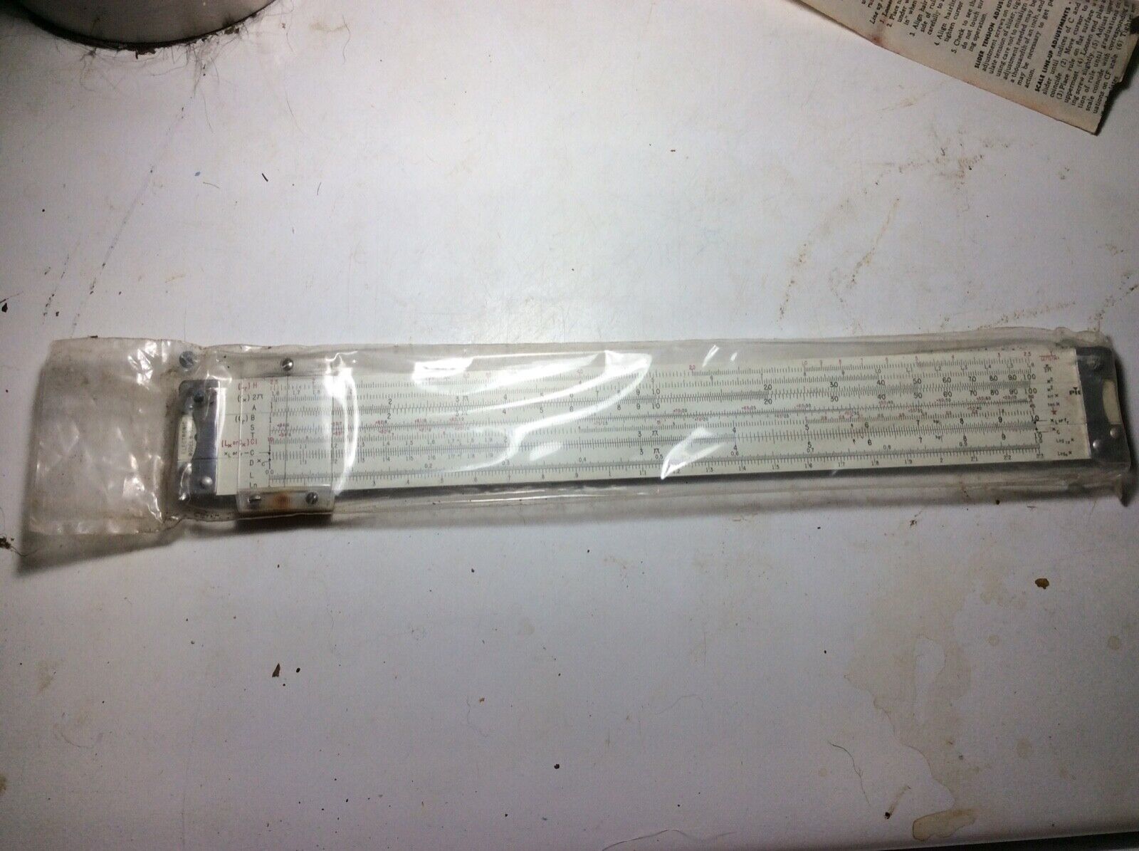 vintage pickett slide rule #N-515-T by Cleveland institute of electronics USA