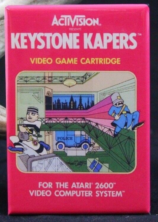 Keystone Kapers Atari 2600 Video Game Box - 2