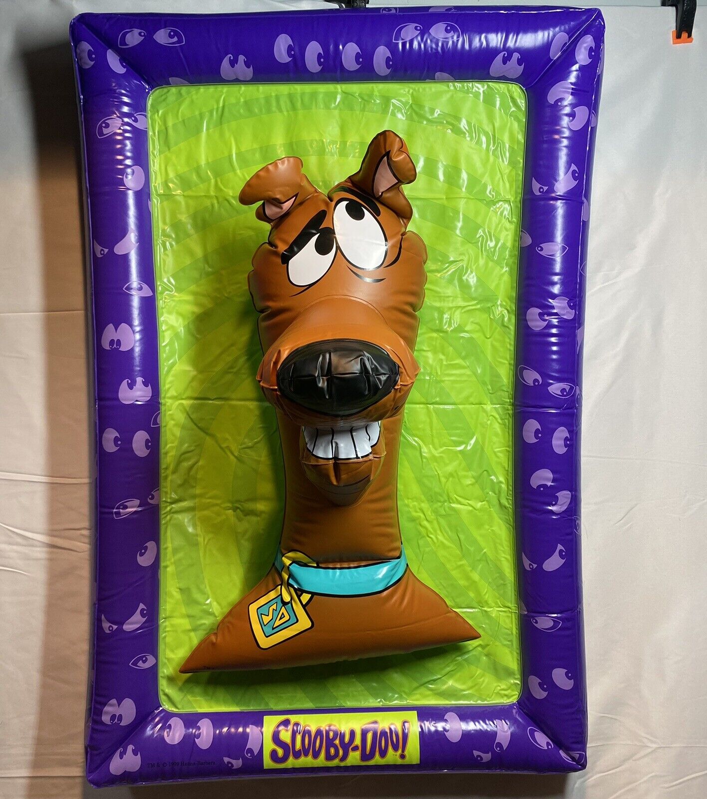 Vintage 1999 Scooby-Doo Picflatables 3D Picture Inflatable Wall Decoration