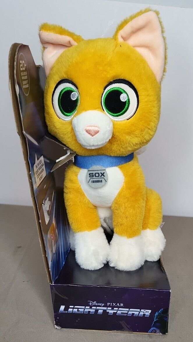 Disney Pixar Lightyear 2022 Robot Companion Sox Cat Interactive 12