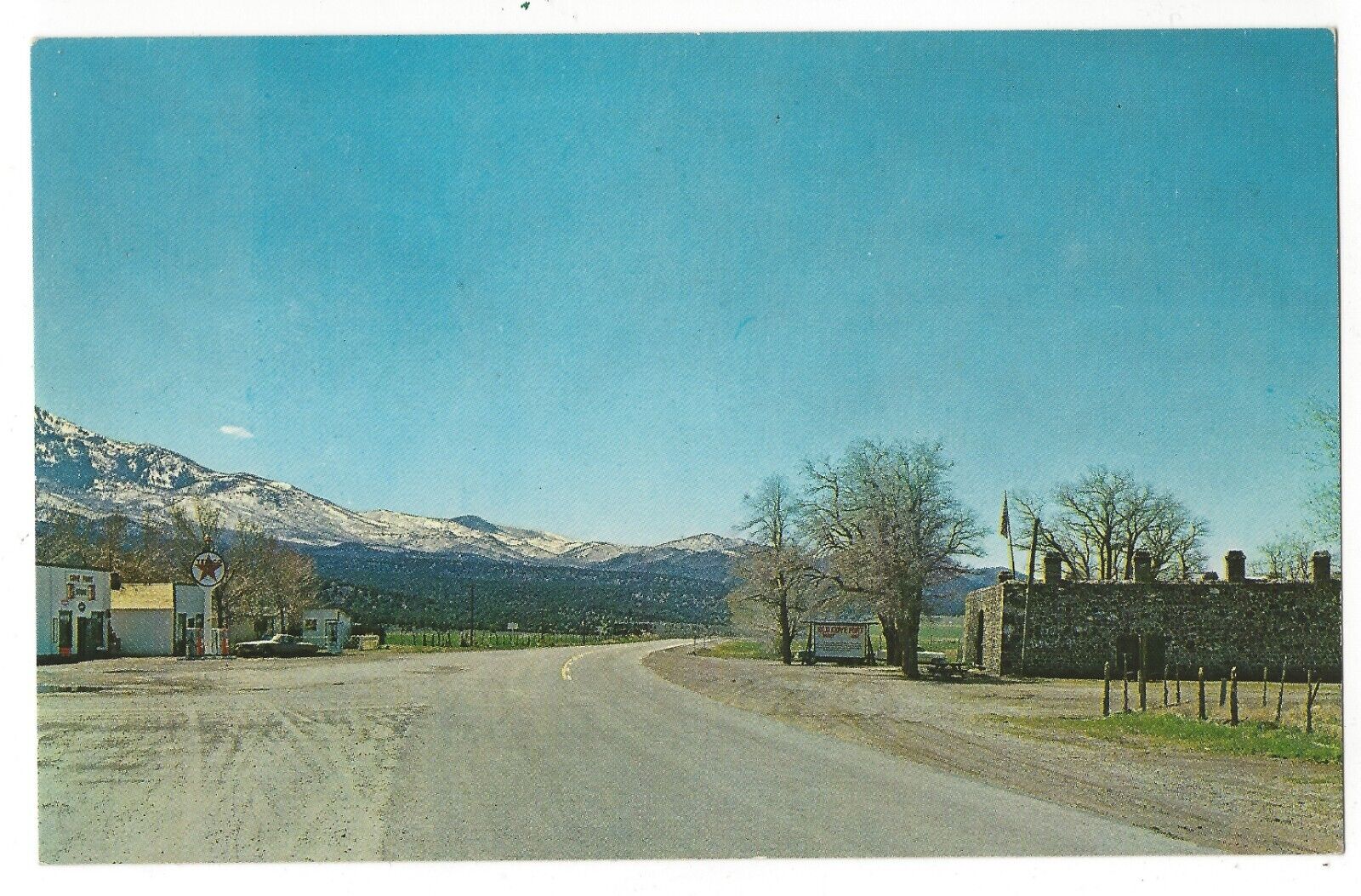 OLD COVE FORT, Between Fillmore & Beaver, Utah, c1950's Unposted/Unused Postcard