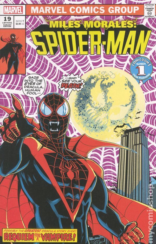 Miles Morales Spider-Man 19B Stock Image