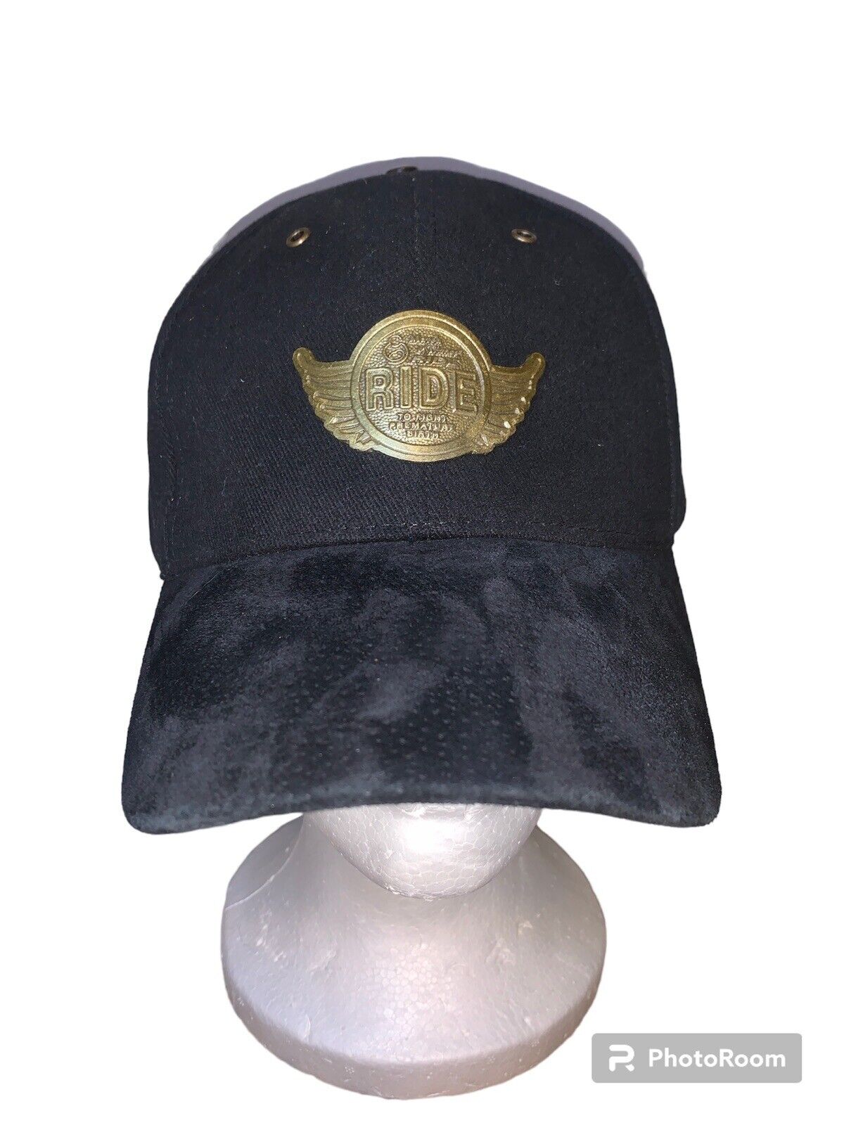 March of Dimes Ride to Fight Premature Birth Motorcycle Event Suede Baseball Cap