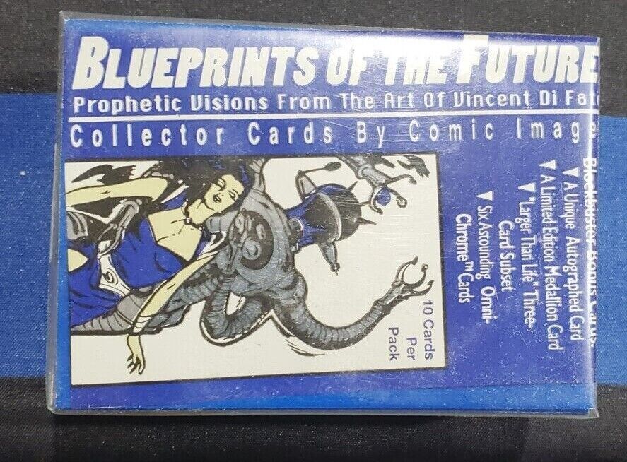Blueprints of the Future Prophetic Visions of Vincent Di Fate 90 Card Set