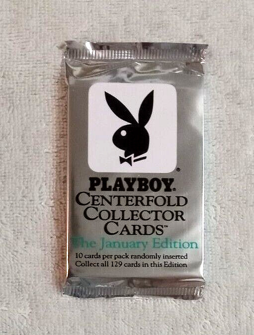 1993 PLAYBOY Collector Cards January Sealed Pack ~ Anna Nicole Smith?