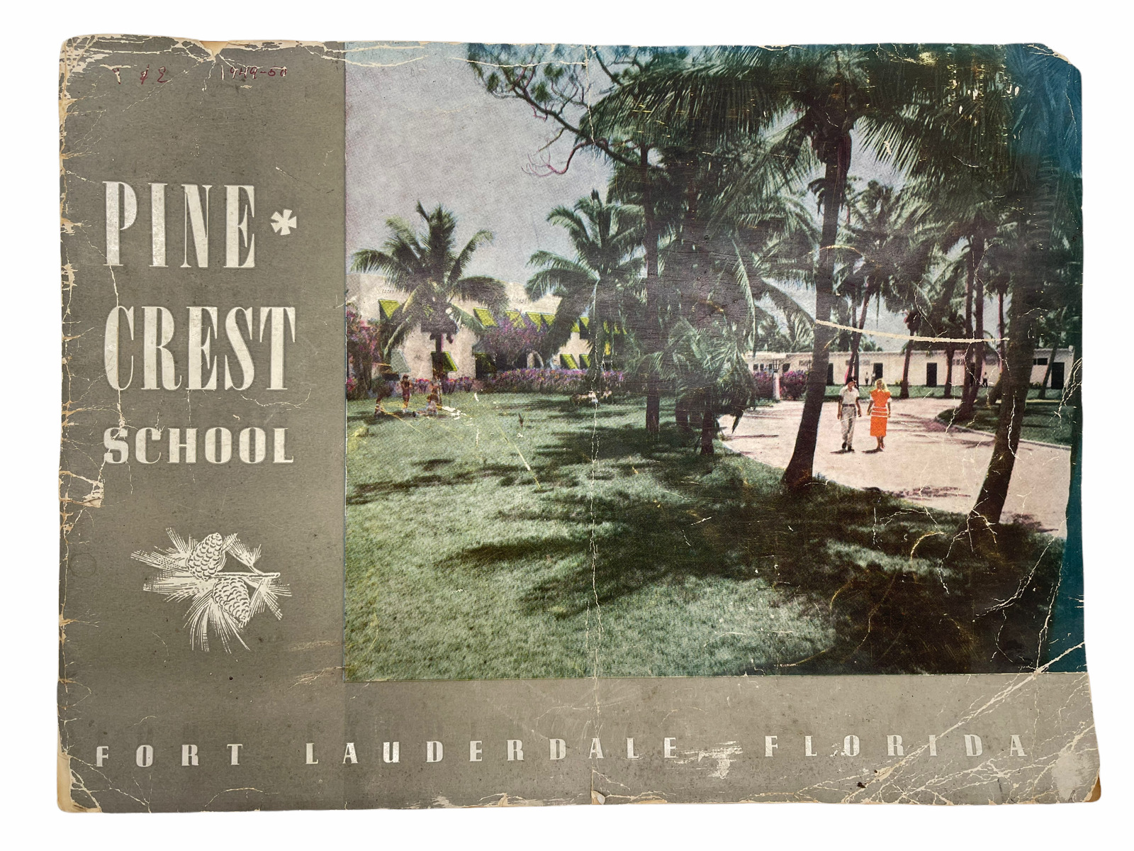 1949-1950 Pine Crest School Magazine Yearbook Jimmy Evert Tennis Miami The U