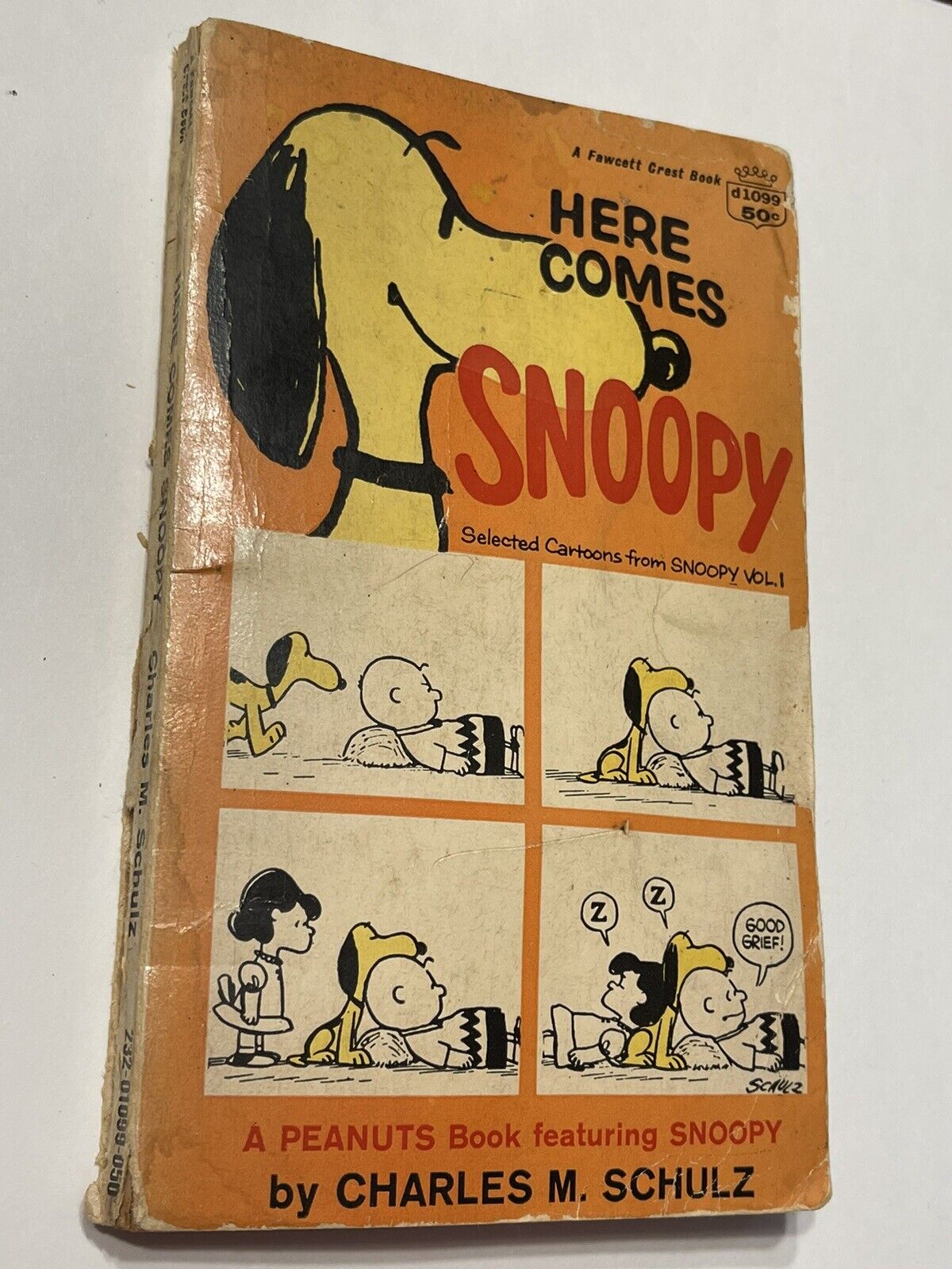 3 Peanuts Snoopy Comic Book  Charlie Brown Vol 1 1958 by Charles M. Schulz