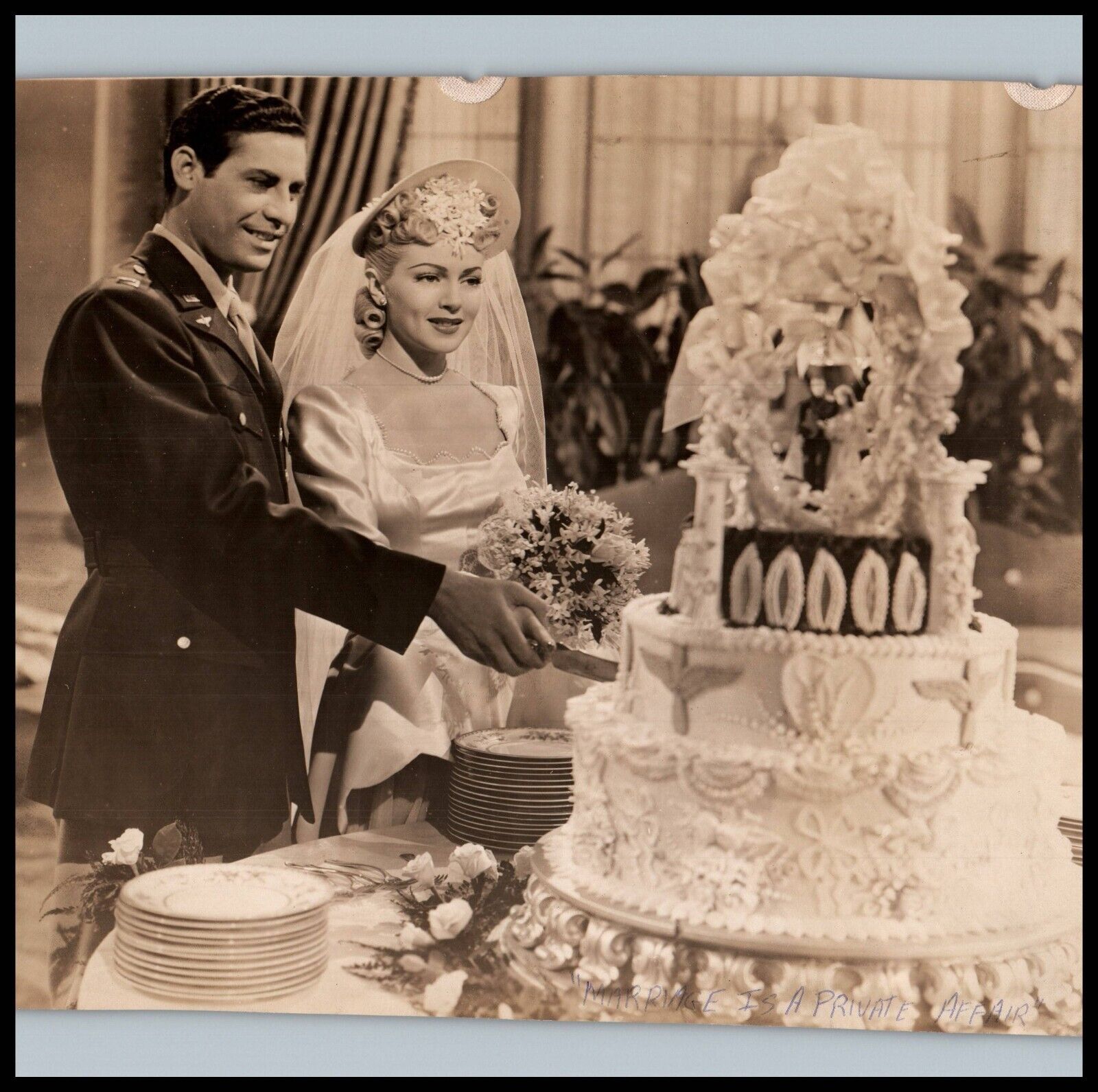Lana Turner + John Hodiak in Marriage Is a Private Affair (1944) ❤🎬 Photo K 165