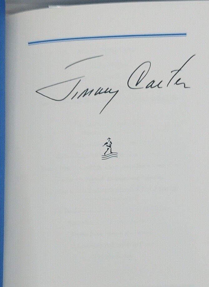 Jimmy Carter Signed The Nobel Peace Prize Lecture Full Signature 1st Edition