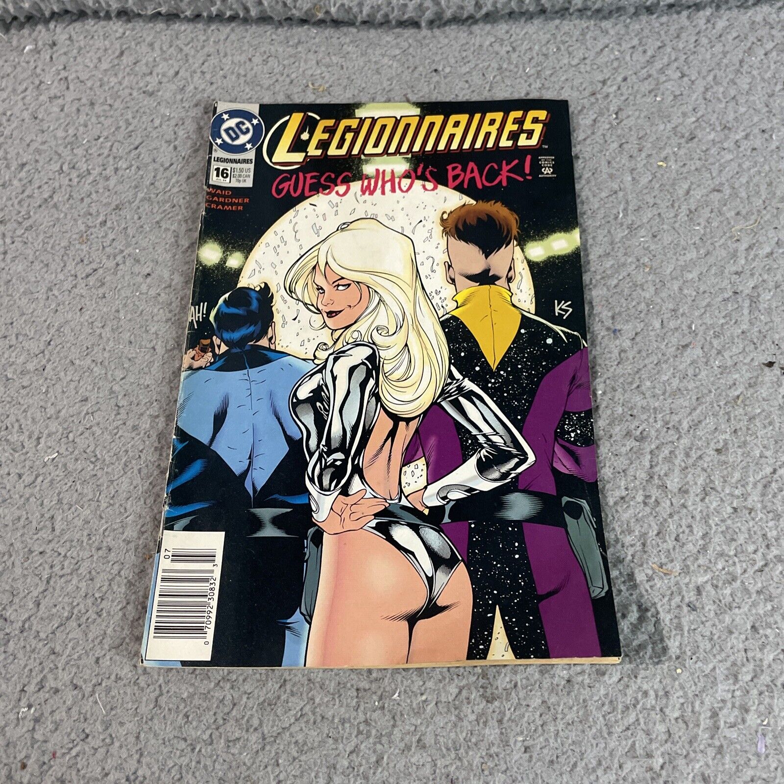 LEGIONNAIRES #16 July 1994 ADAM HUGHES COVER DC COMICS HUGE AUCTION SEXY