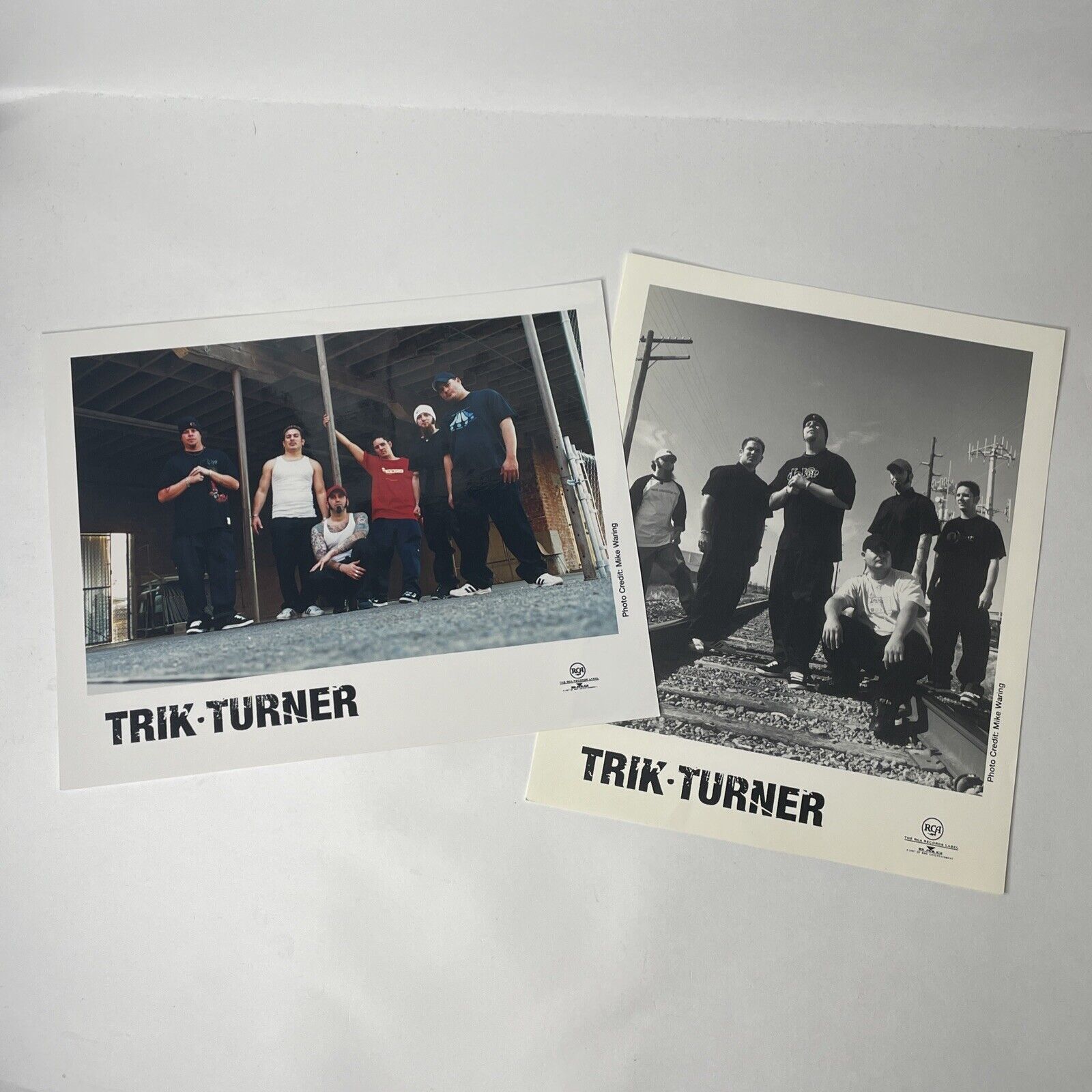 Trik Turner Music Band - RCA Records / BMG Promo Publicity Press 8x10 Photos