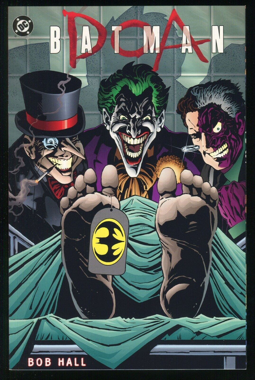 Batman DOA Trade Paperback TPB Dark Knight Robin Joker Two-Face Penguin Bob Hall