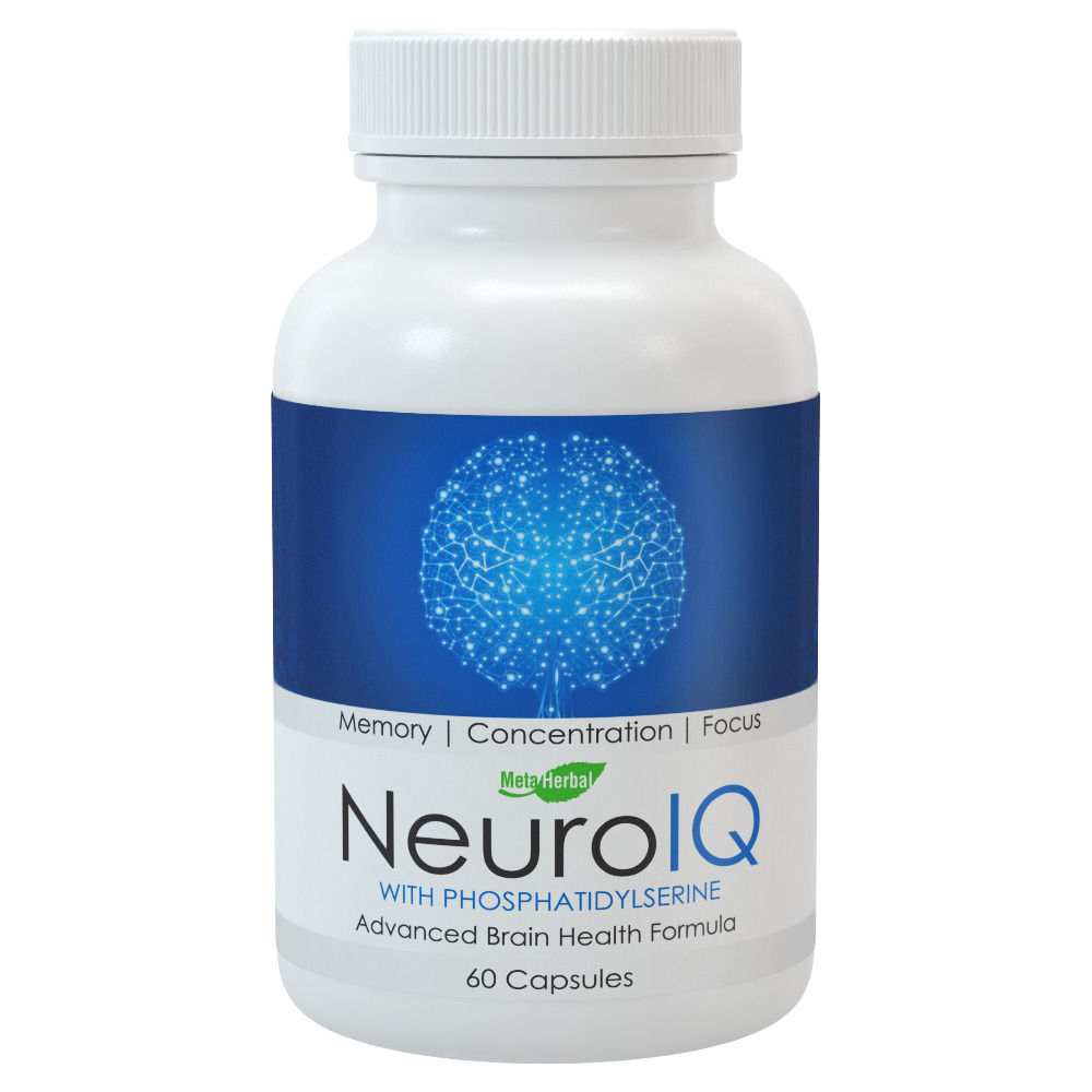 NeuroIQ Nootropic Brain Health Supplement For Memory, Concentration, and Focus