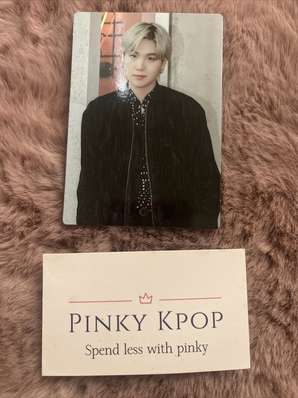 BTS Suga \'Permission To Dance\' Official Photocard + FREEBIES