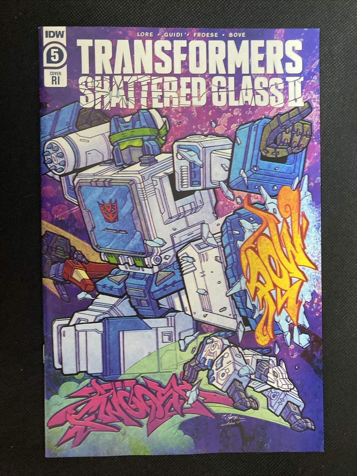 Transformers Shattered Glass II #5 (Marvel 2022)  1:10 Ratio Variant
