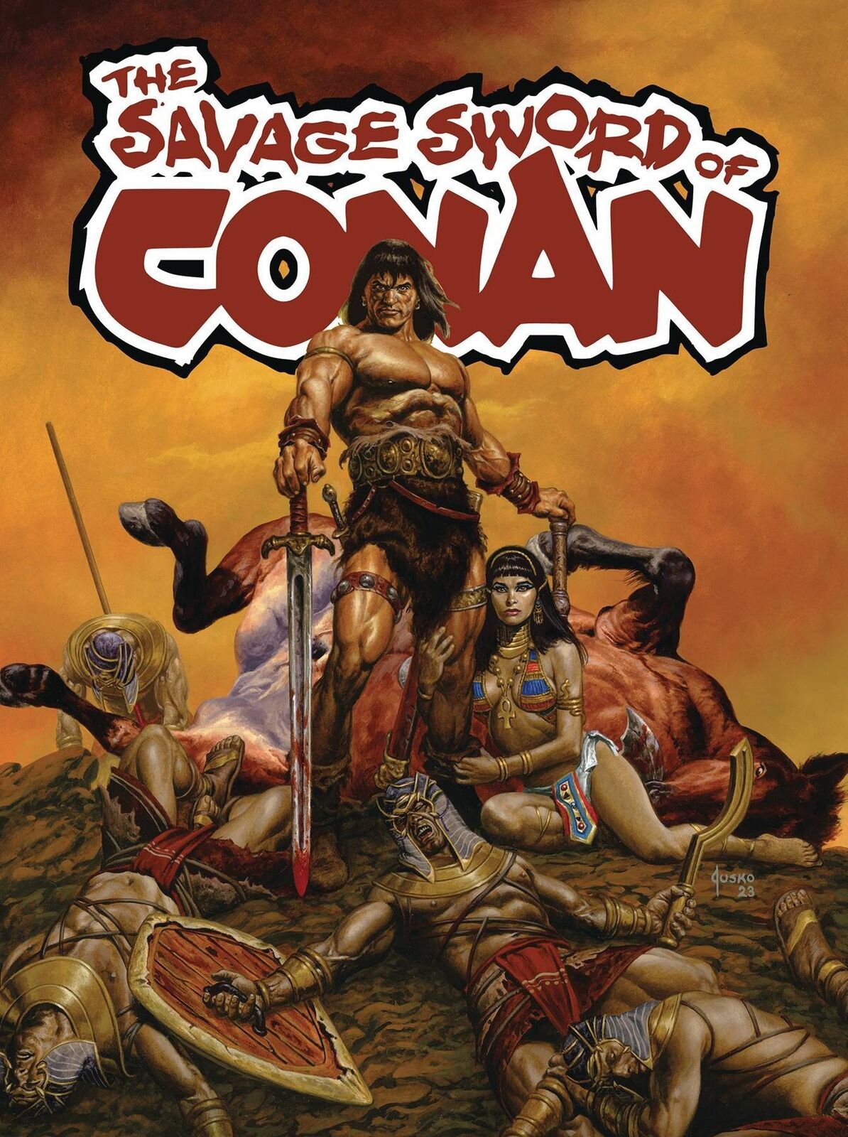 SAVAGE SWORD OF CONAN #1 (OF 6) CVR A JUSKO TITAN COMICS