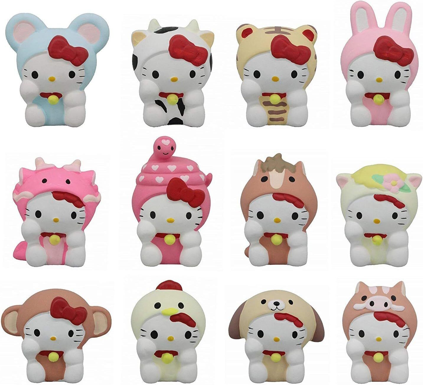 Hello Kitty Japanese zodiac Figure set SANRIO