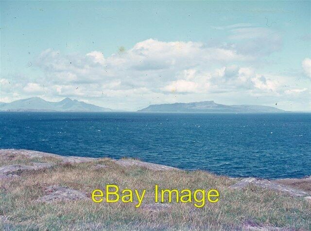 Photo 6x4 Rocky grassy headland - Sanna Point Looking north across the So c1967