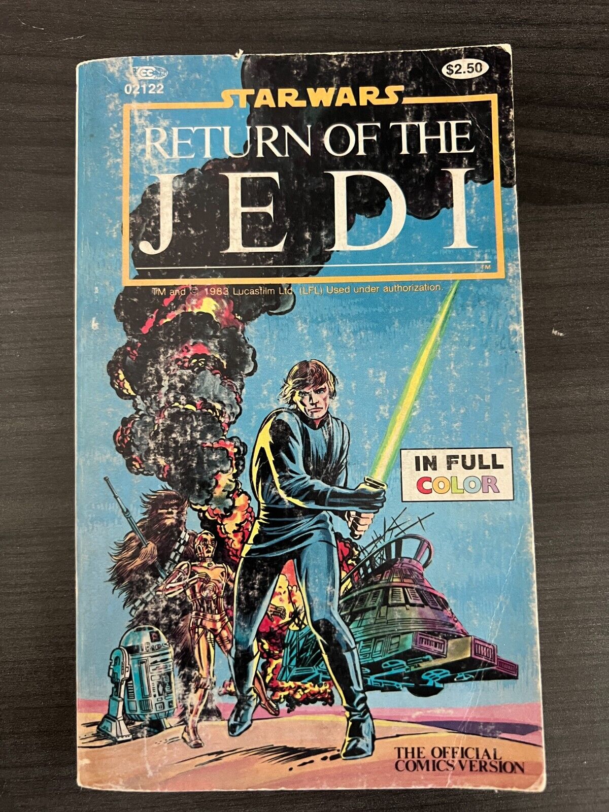 Star Wars Return of the Jedi 1st Print 1983 Official Comics Version Full Color
