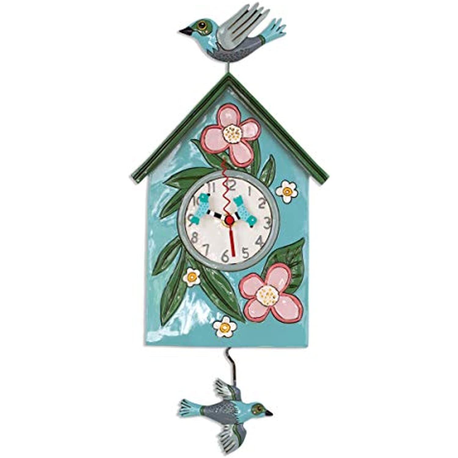 Allen Designs P1994 Swinging Pendulum Birdhouse Bluebird Design Blessed Nest