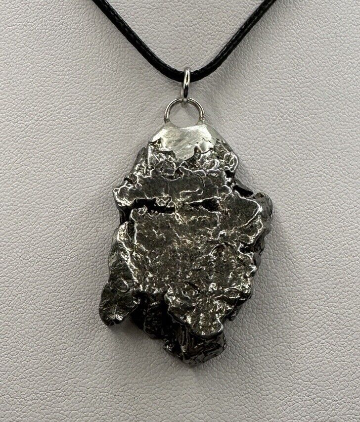 Aletai Meteorite Pendant, 31.07 Grams, COA, Astronomy Gift, Authentic Meteorite