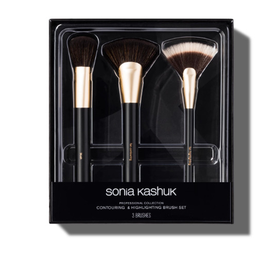 Sonia Kashuk Professional Collection Contouring & Highlighting 3 Brushes Set ()