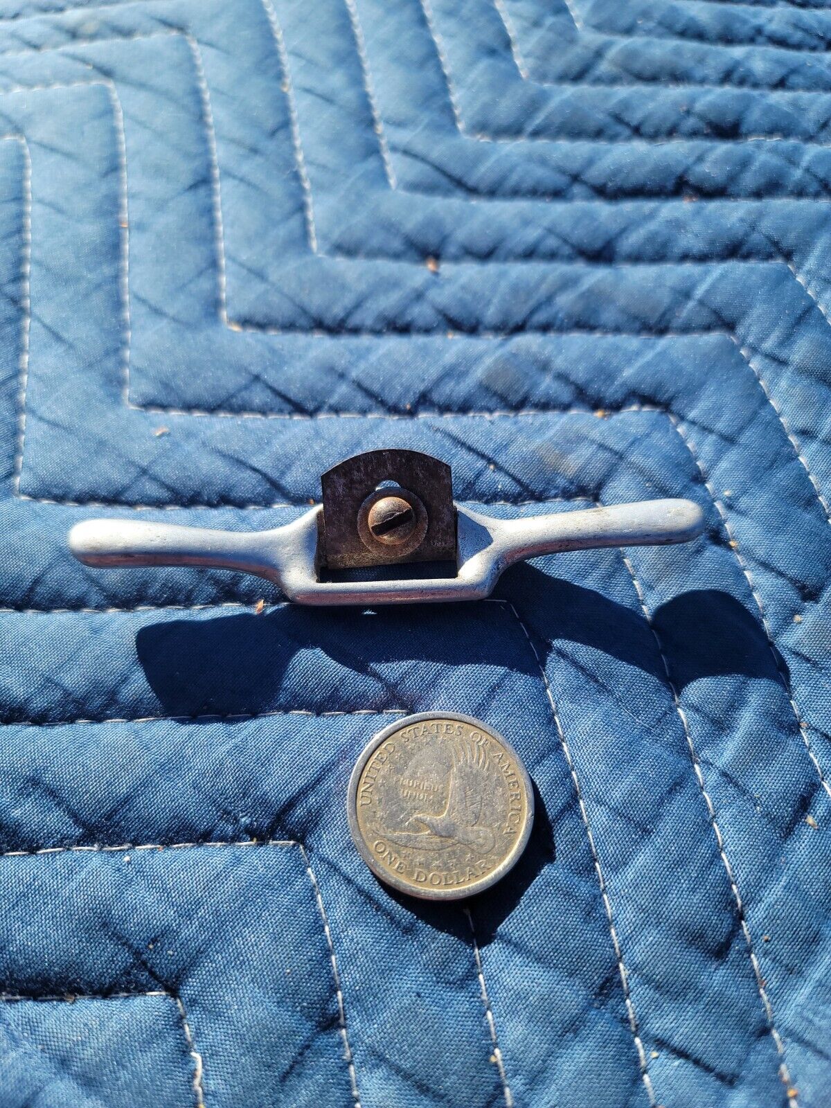 Neat Old Miniature Spokeshave☆Tiny Salesman Sample Size Carpenter's Tool