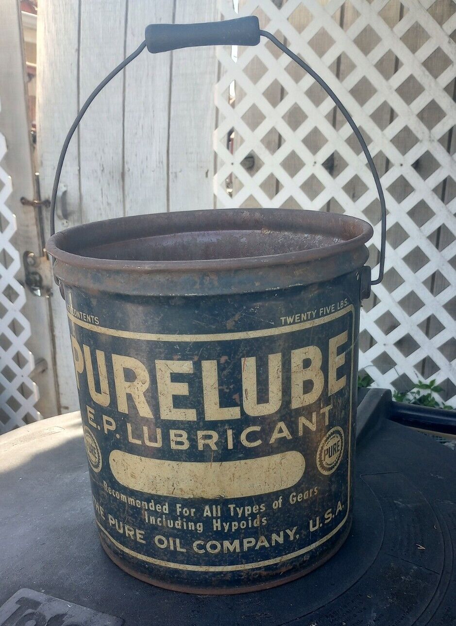 Rare 1920s Purelube 