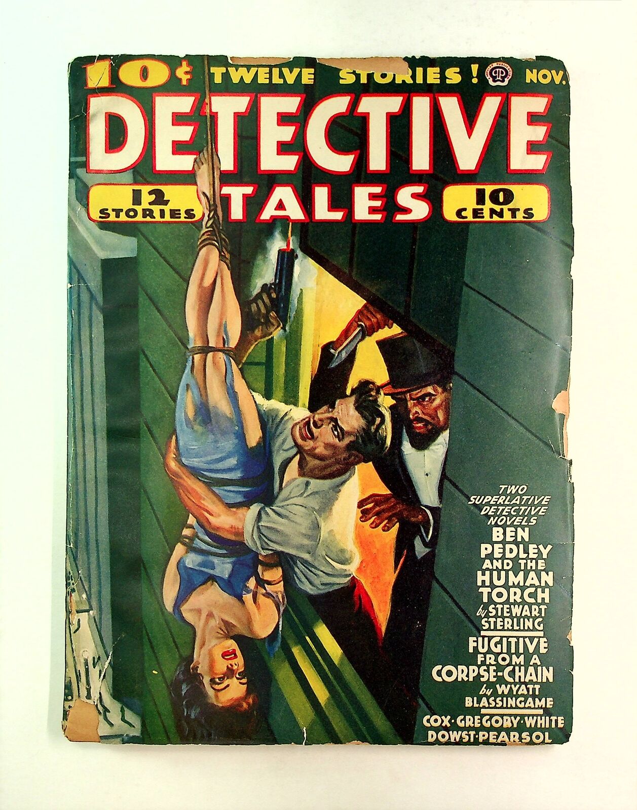 Detective Tales Pulp 2nd Series Nov 1940 Vol. 16 #4 GD- 1.8